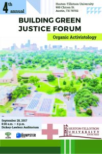 Building Green Justice Forum Flyer