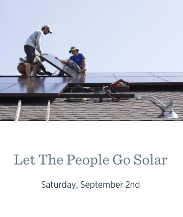 Let The People Go Solar