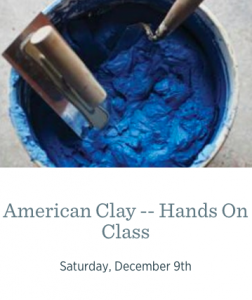 American Clay Hands On