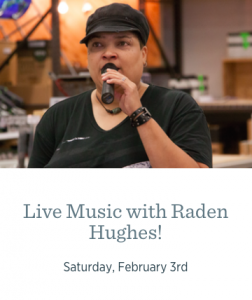 Live Music With Raden Hughes