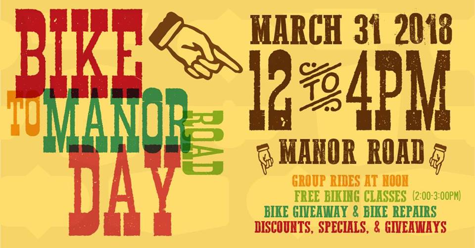 Bike To Manor Road Day