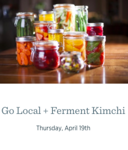 Go Local + Ferment Kimchi
