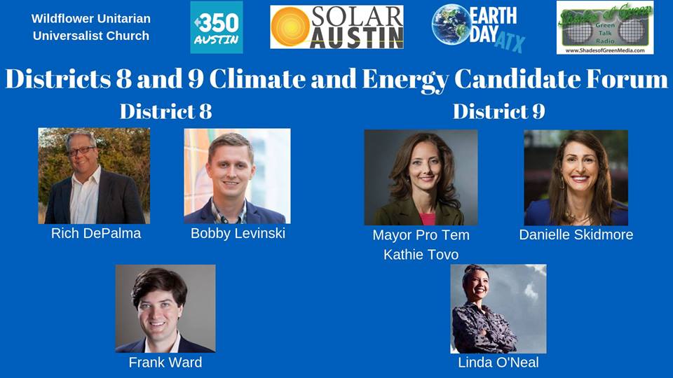 District 8 and 9 climate forum