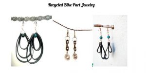 Recycled Bike Part Jewelry