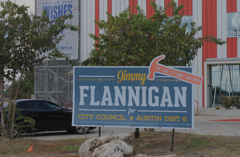 Jimmy Flannigan Yard Sign