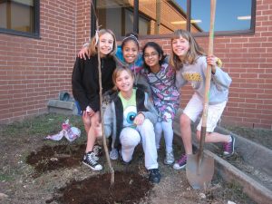 Casey Elementary Tree Planting