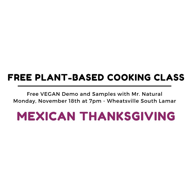 Thanksgiving Cooking Class
