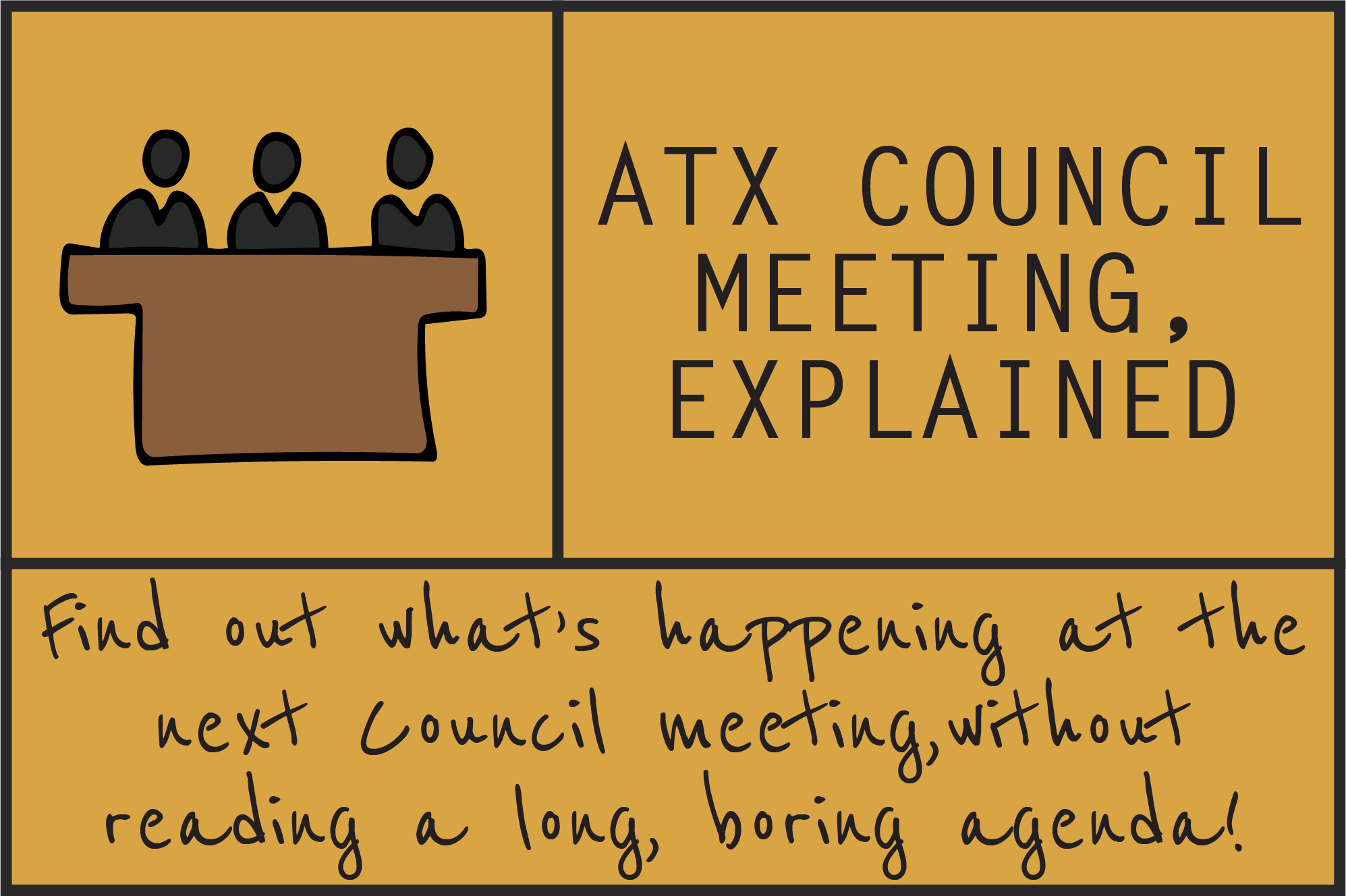 ATX Council Meeting, Explained - Mobile Header