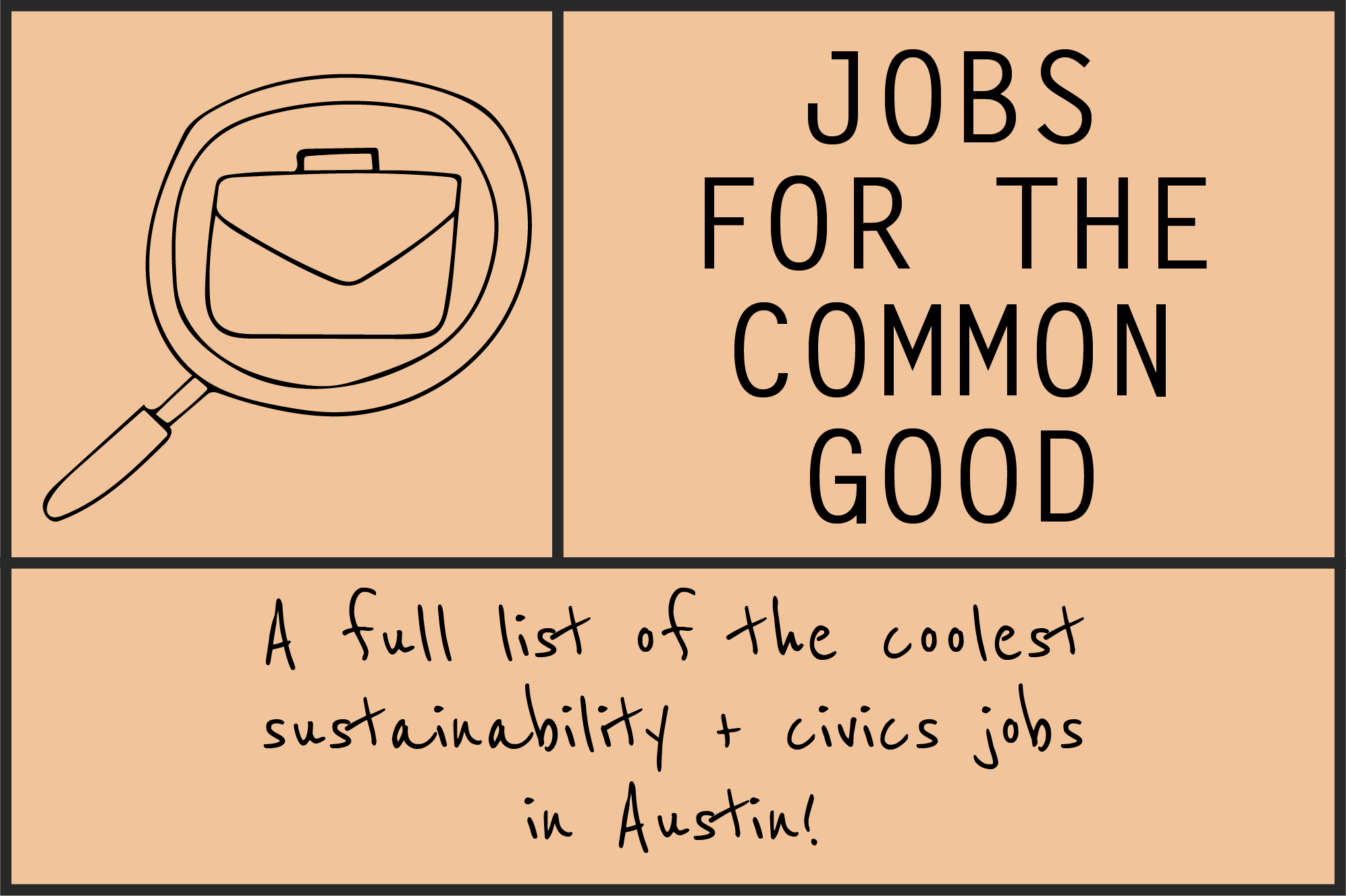 Jobs For The Common Good - Mobile Header