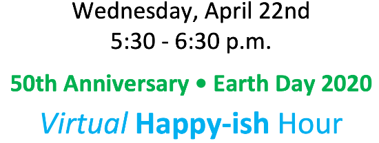 Virtual Earth Day Happy Hour