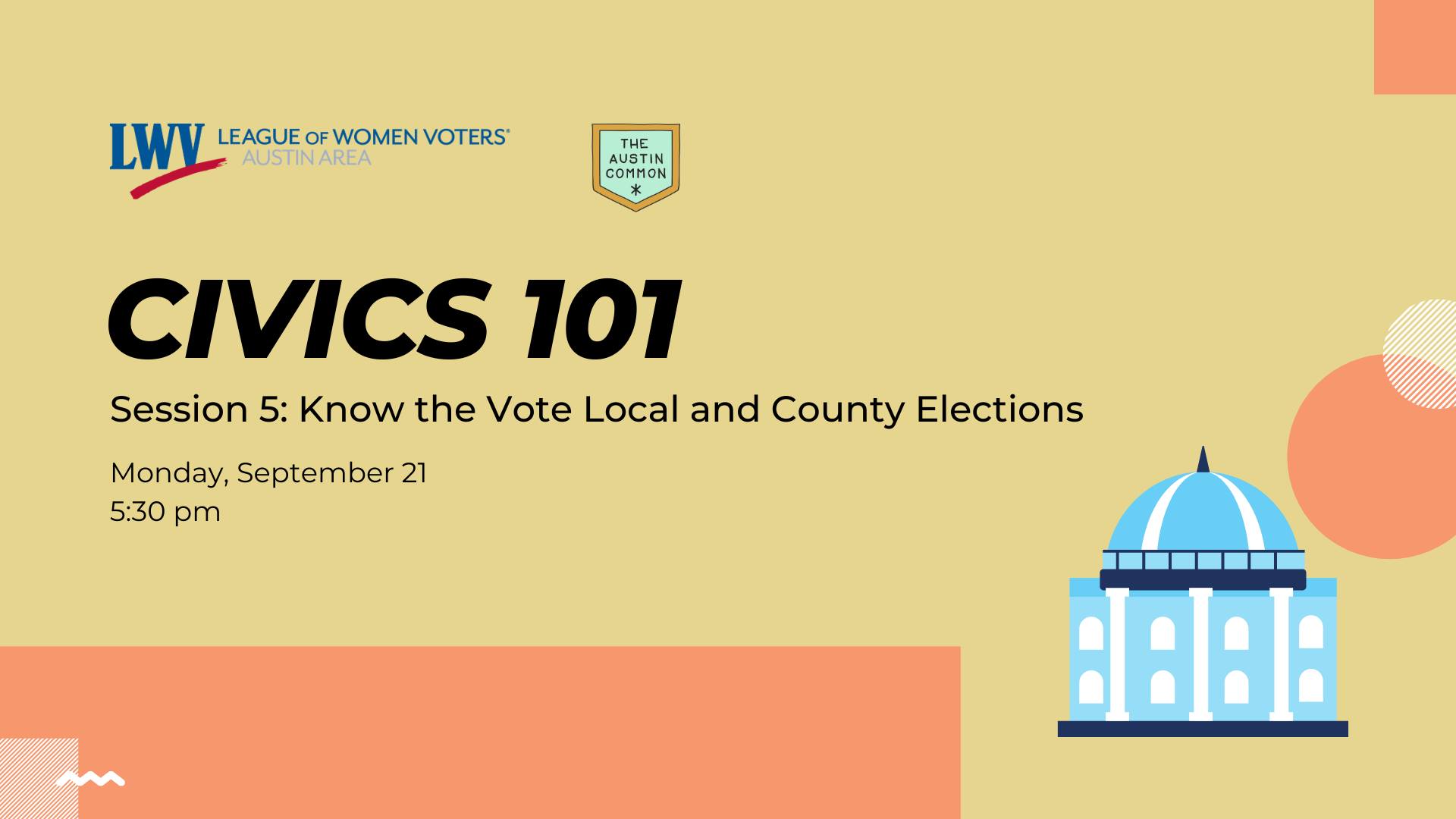 Civics 101 - Know The Vote
