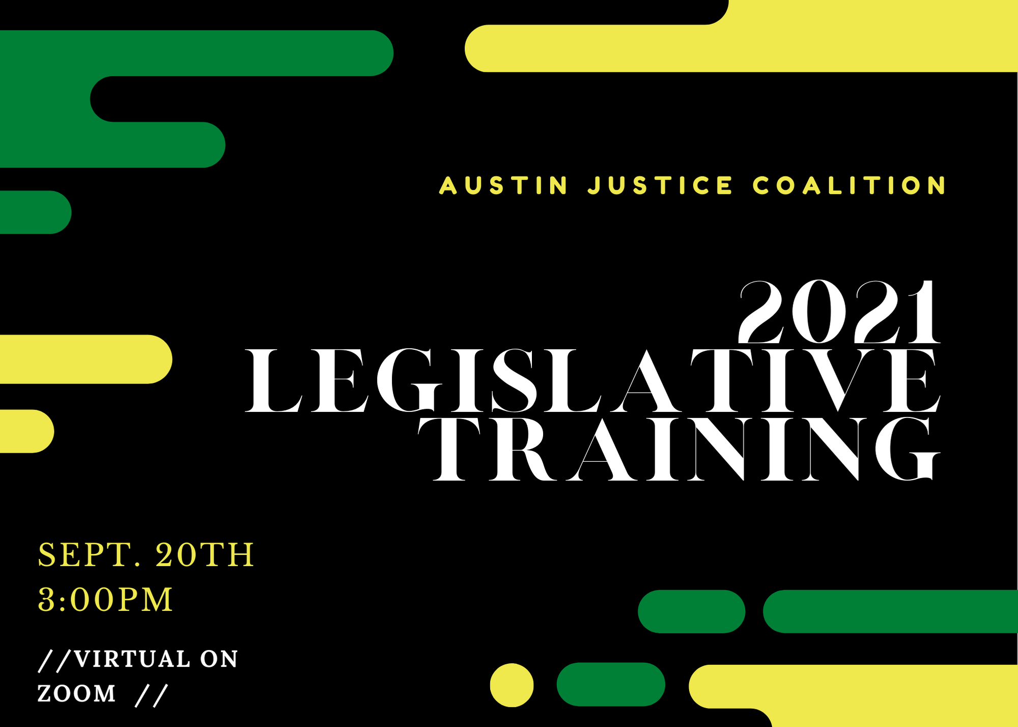 2021 Legislative Training
