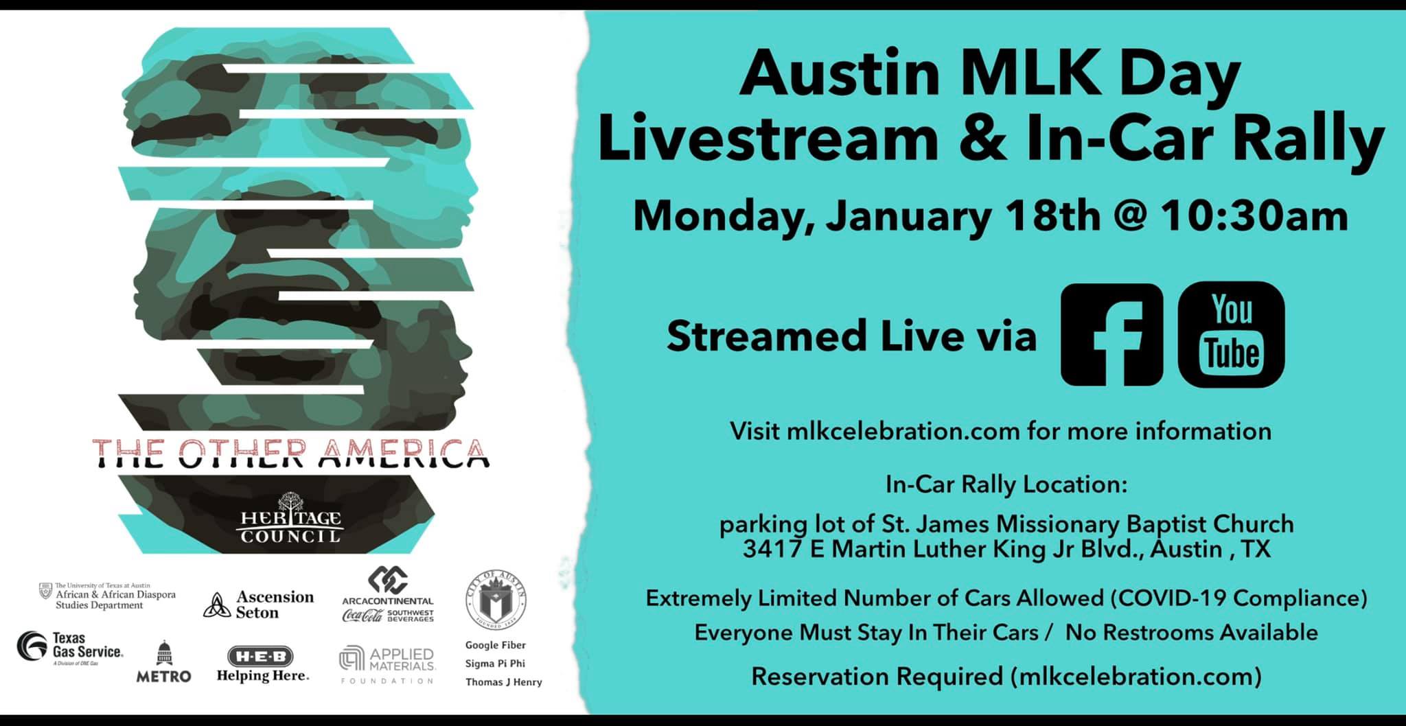 Austin MLK Day livestream