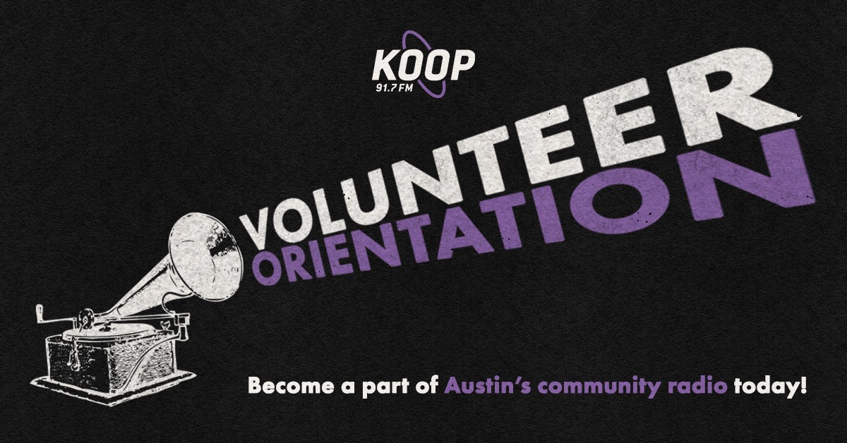 KOOP Volunteer Orientation