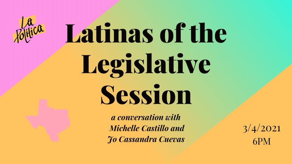 Latinas of the legislative session