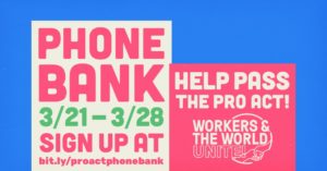pro act phone bank