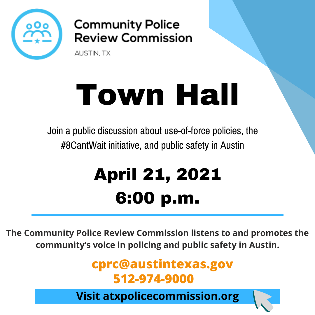 community police review commission town hall