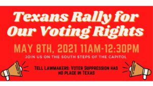 Texans Rally For Our Voting Rights