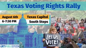 texas voting rights rally