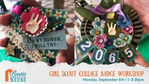 Girl Scout Collage Badge