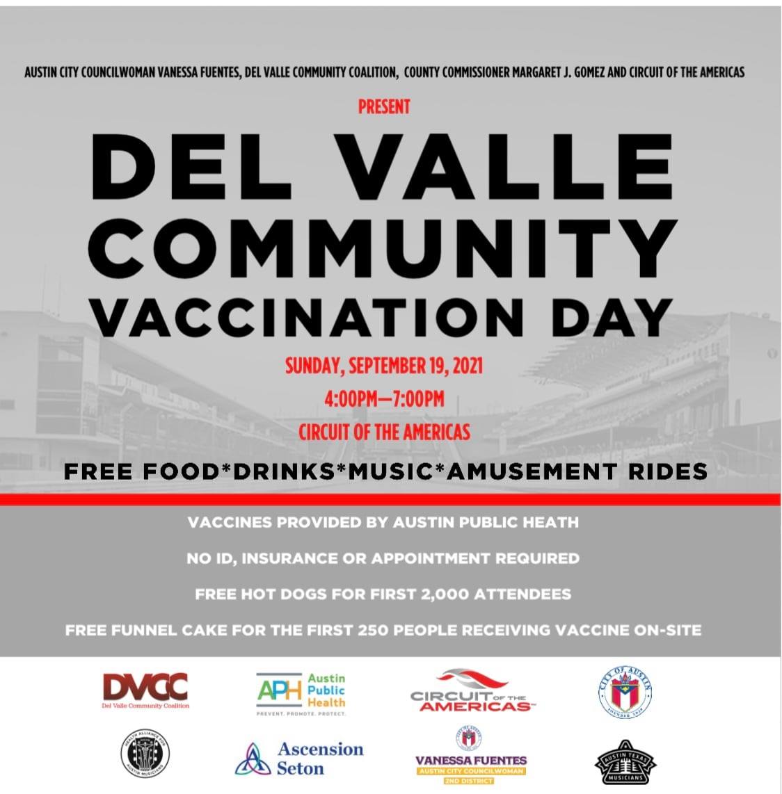 Del Valle Community Vaccination Day