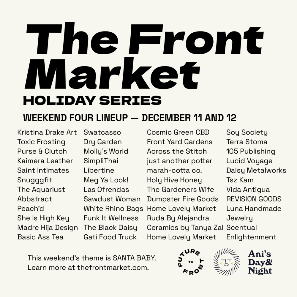 Front Market Weekend Four