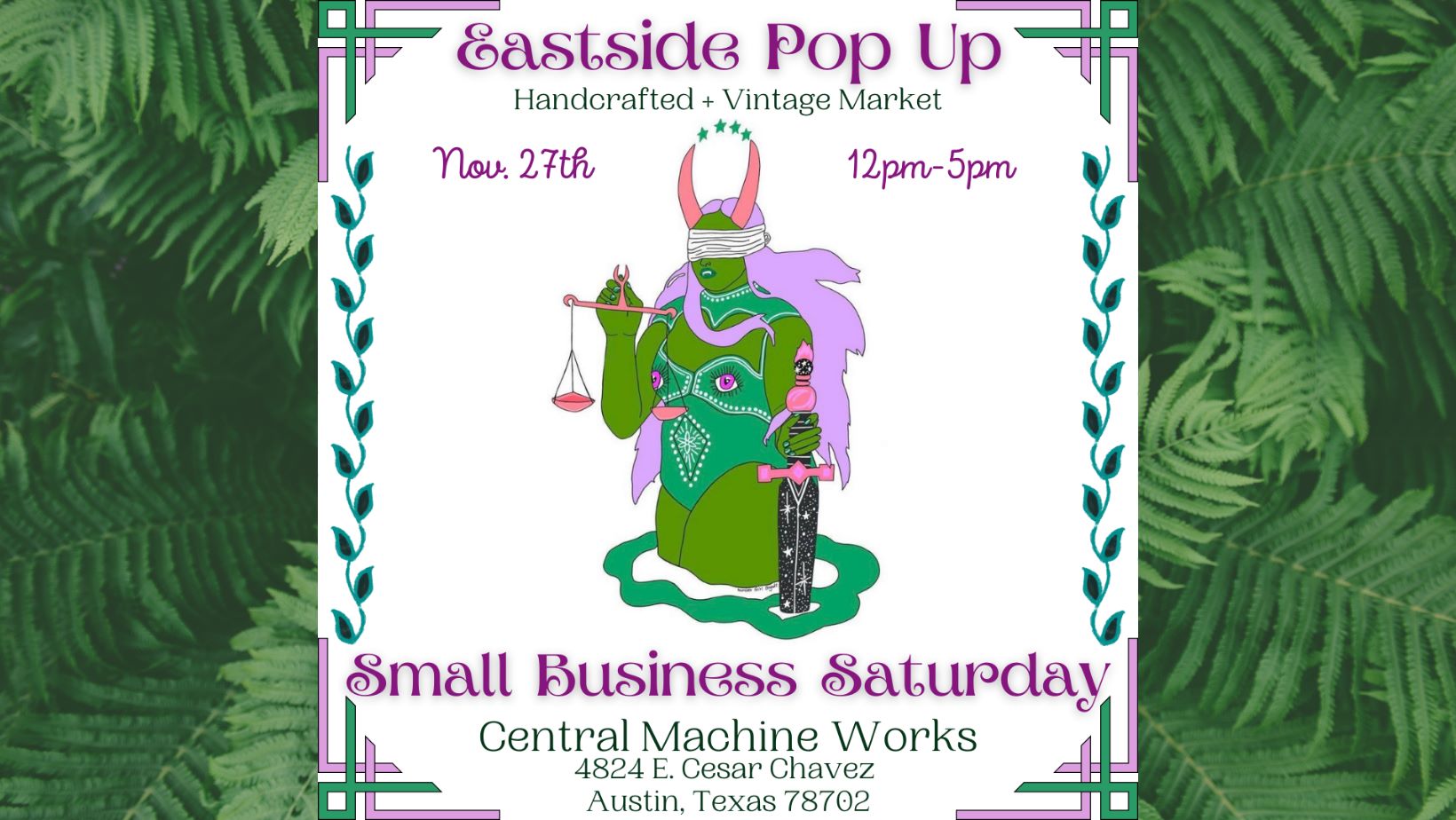 small business saturday pop up
