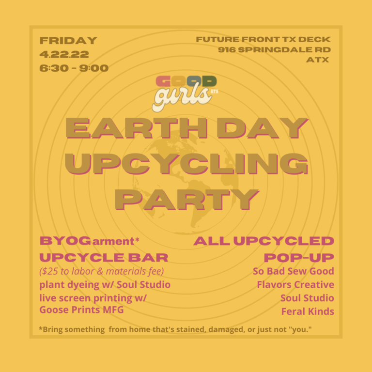 Earth Day Upcycling Party