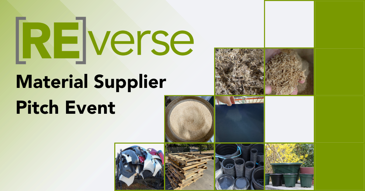 reverse material supplier pitch event