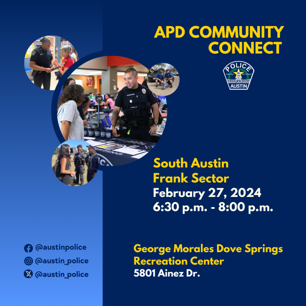 APD Community Connect Frank Sector