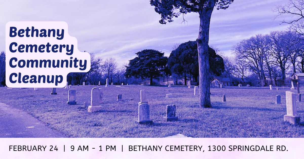 Bethany Cemetery Community Cleanup