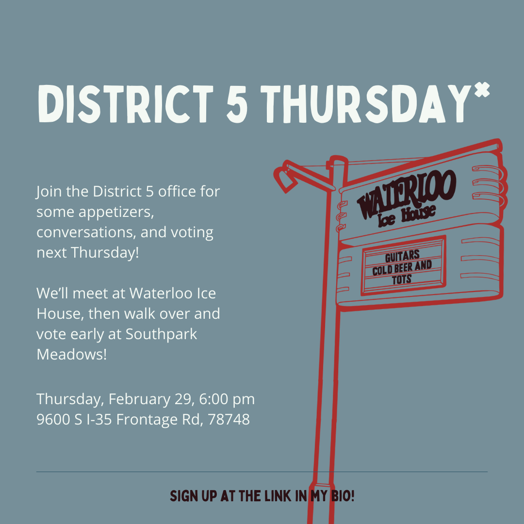 District 5 Thursday