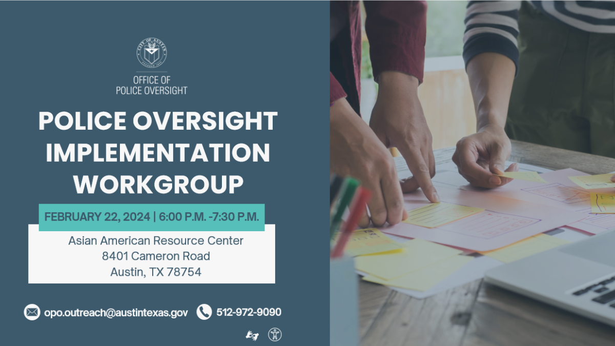Police Oversight Workgroup