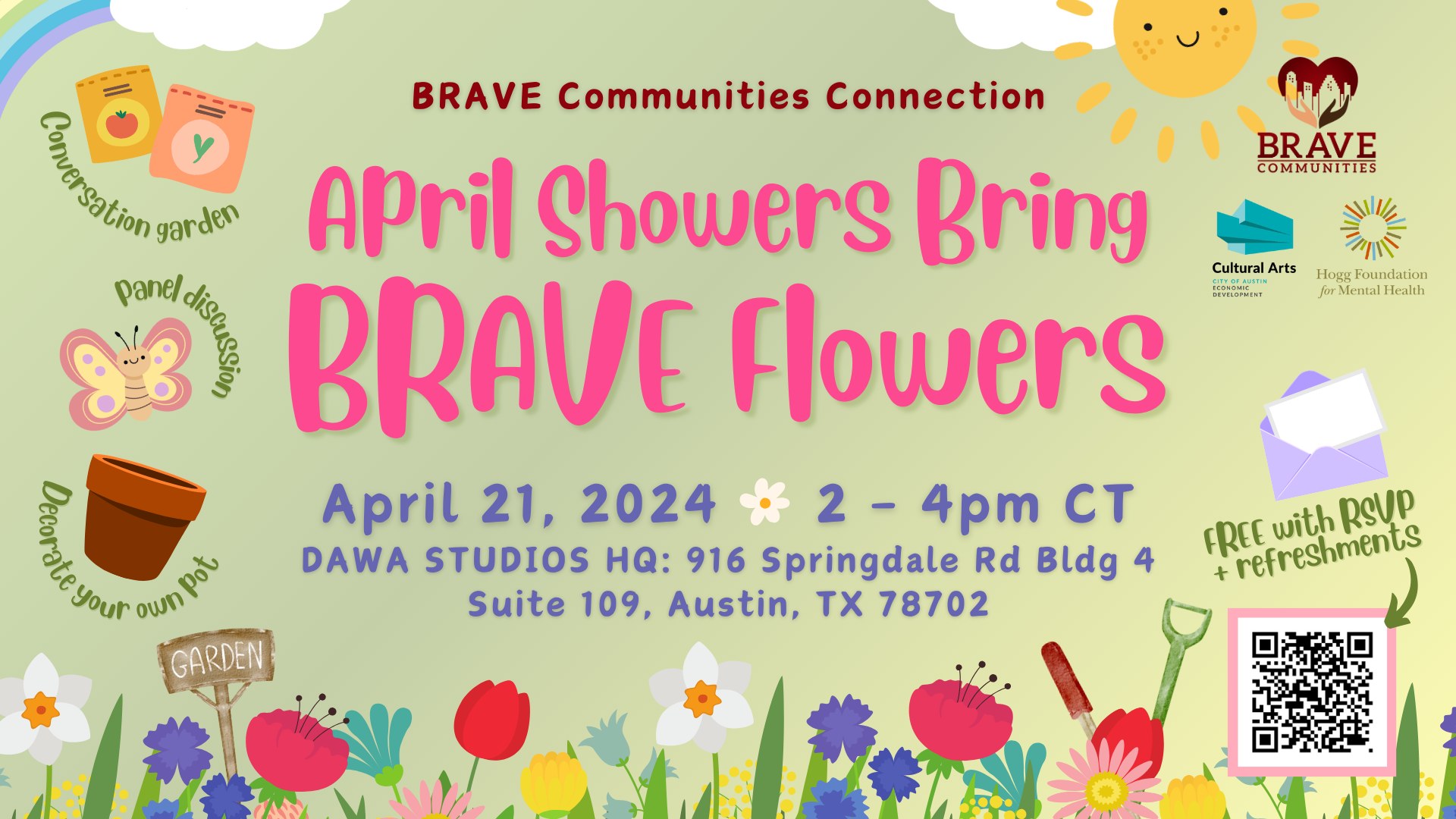 april showers bring brave flowers