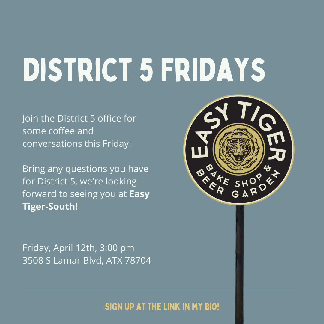District 5 Friday