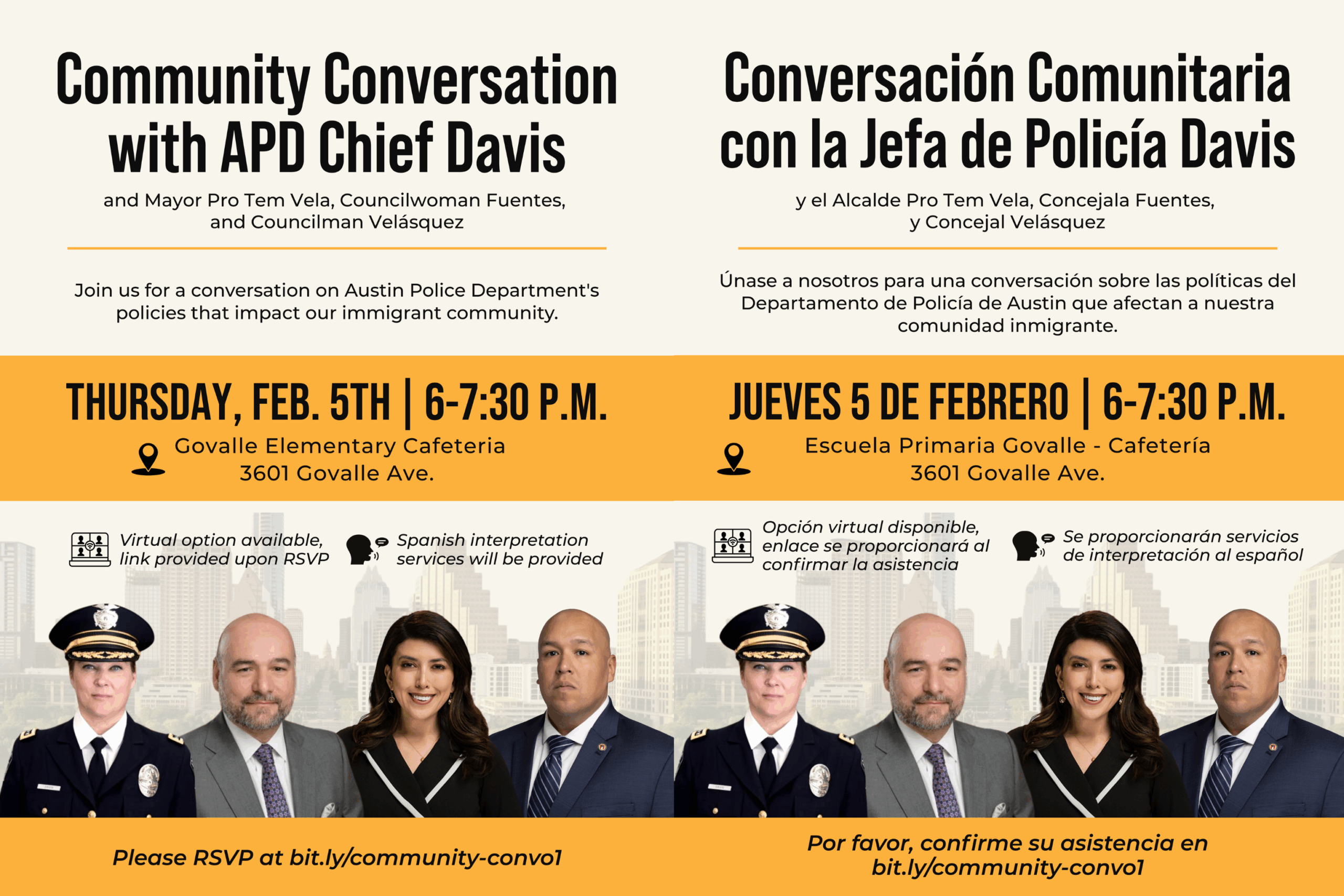 Community Conversation - New Date
